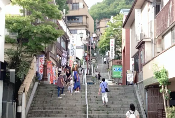 伊香保温泉の石段街
