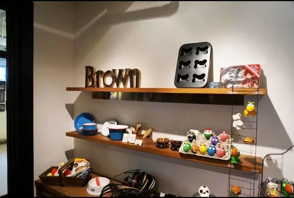 brown