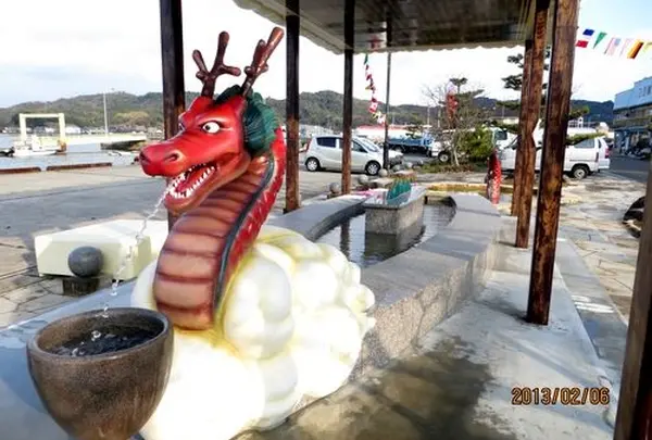 松島温泉 龍の足湯