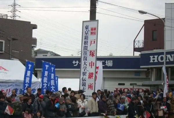 9区の起点 戸塚中継所