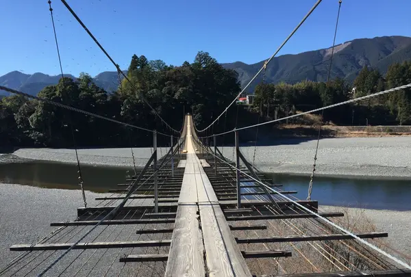 塩郷の吊り橋
