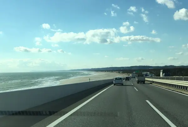 遠州灘のマリンドライブ  浜名バイパス
