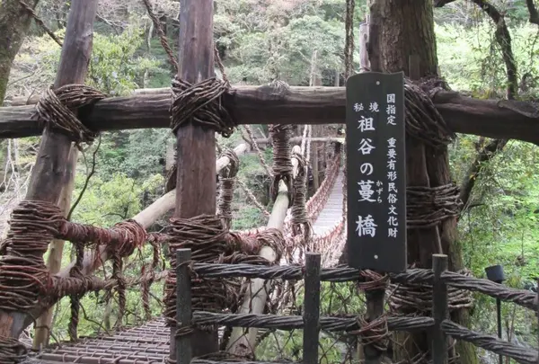 祖谷のかずら橋