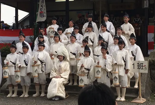 狐の嫁入り行列