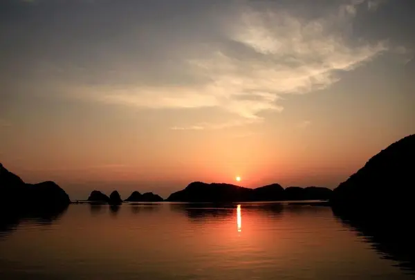 綱島の夕日