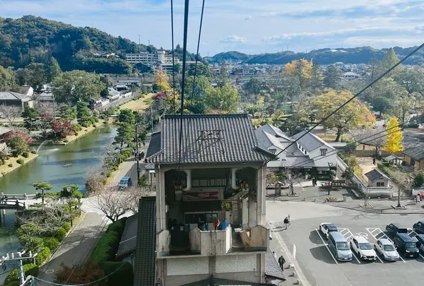 🚡岩国城ロープウエー（往復: ¥560）