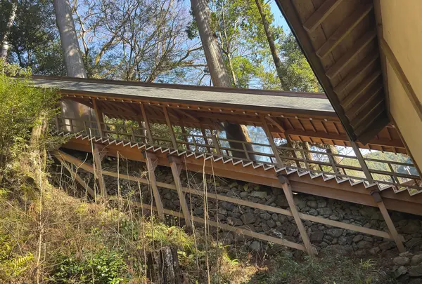 丹生川上神社下社 水の階(きざはし)