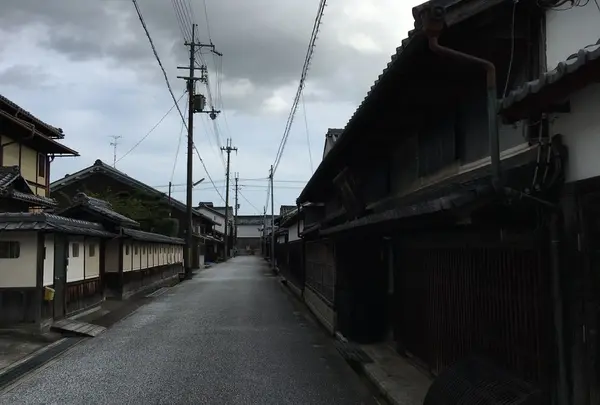 近江八幡の通り