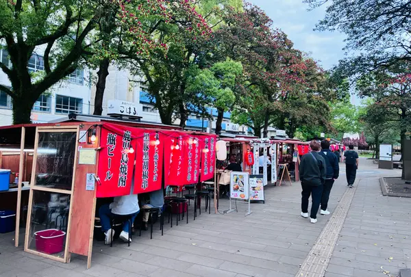🏮甲突川左岸緑地「かごしまリヤカー屋台」16-21:30（L.O.21:00）