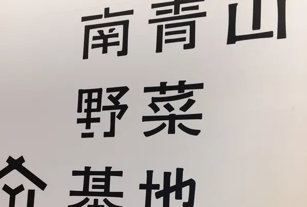 南青山野菜基地