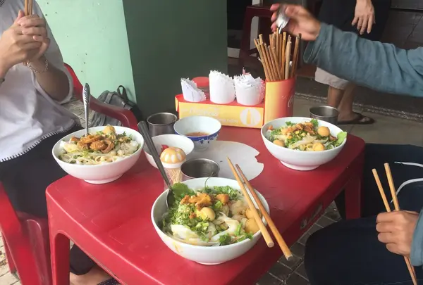 ダナンのどこかのお店