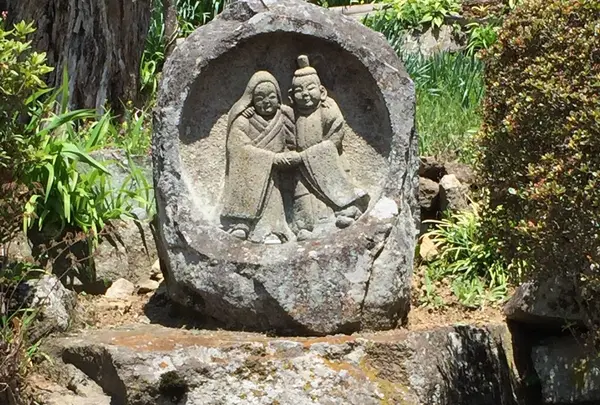 野倉の夫婦道祖神