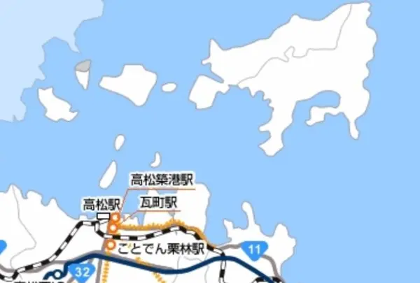 サンポート高松  フェリーのりば