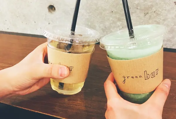 green bar