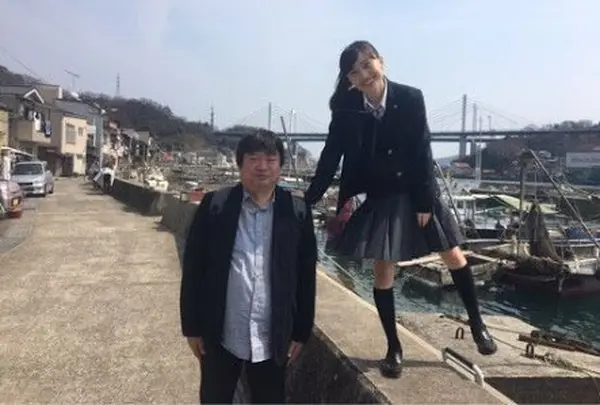 夏菜子ちゃんの堤防