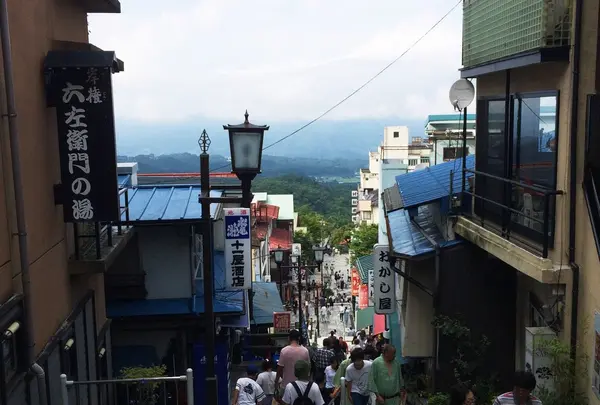 伊香保温泉の石段街