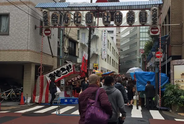椙森神社べったら市開催