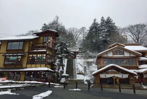 草津温泉 湯畑
