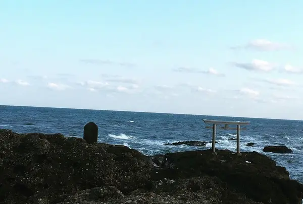 大洗磯前神社 神磯の鳥居