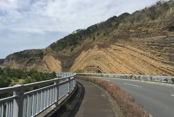 千波地層断面