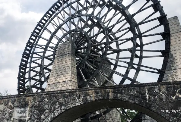 日本一の木製水車