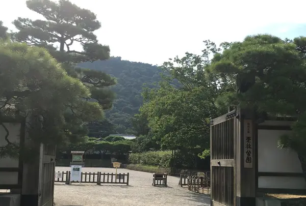 栗林公園　茶屋