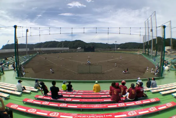 宮古市田老野球場（キット、サクラサク野球場）