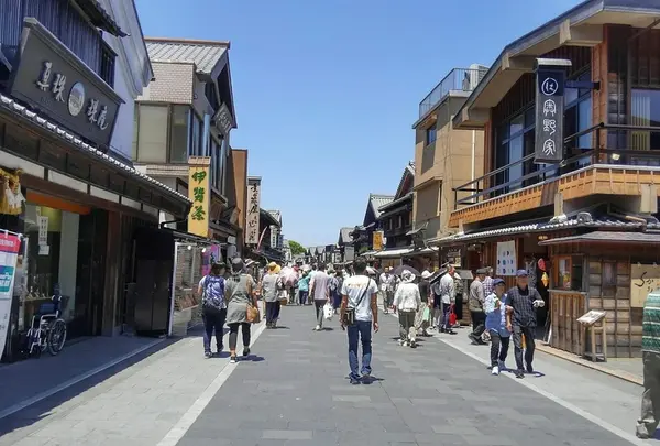 伊勢内宮前 おかげ横丁