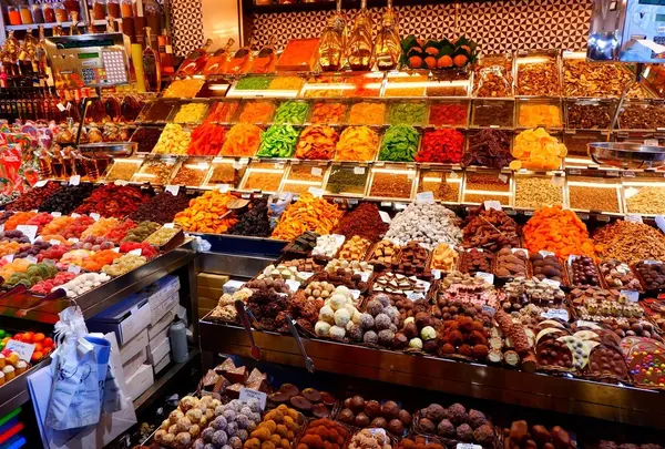 ボケリア市場（La Boqueria Mercat / Boqueria Market Barcelona）