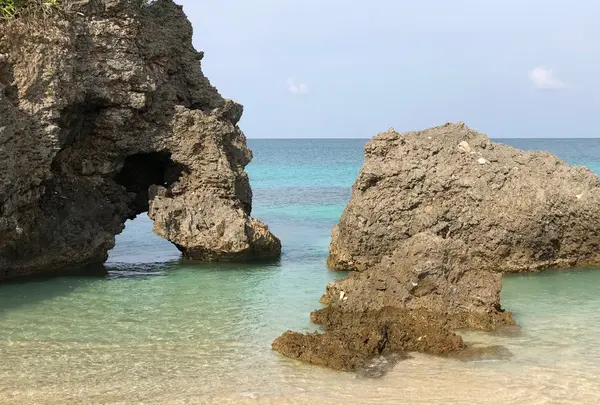 ハート岩