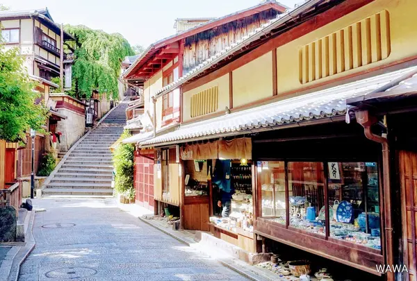 京都市産寧坂（門前町　京都）