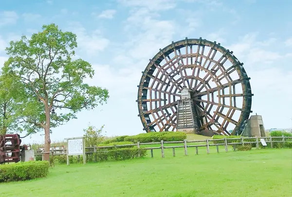 能登川水車とカヌーランド