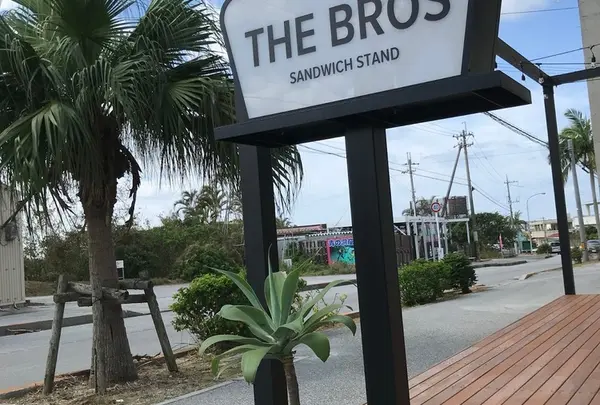 THE BROS sandwich stand