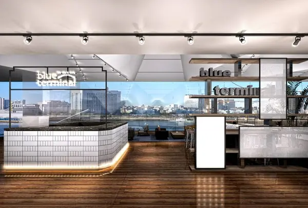 café & dining blue terminal（カフェ アンド ダイニング ブルーターミナル）