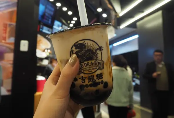 吉龍糖黒糖紅茶