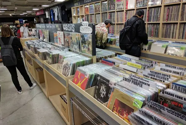HMV record shop