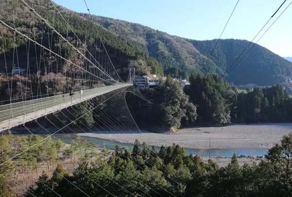 谷瀬の吊り橋