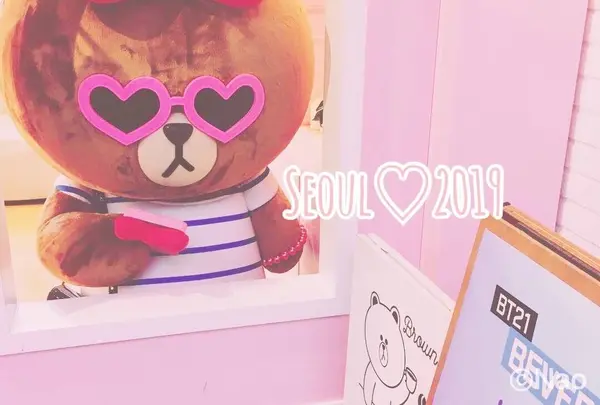 🛍☕️LINE FRIENDS フラグシップストア 梨泰院店