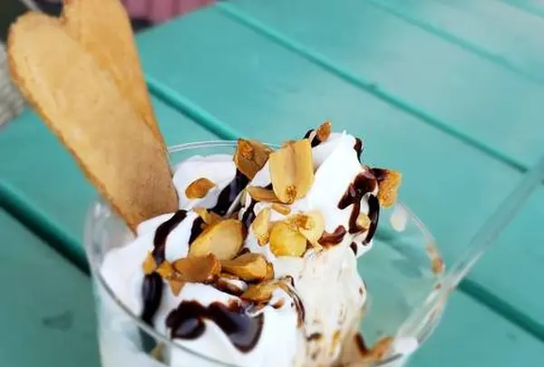 ピーナッツソフトクリーム