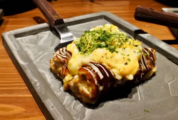 創作鉄板 粉者焼天