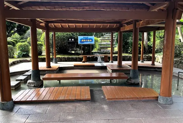 海地獄 足湯