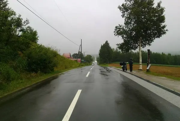 ジェットコースターの路（かみふらの八景）