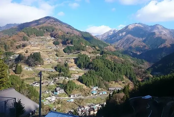 国重要伝統的建造物群保存地区 落合集落展望所