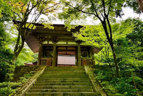 湖東三山西明寺 紅葉名所