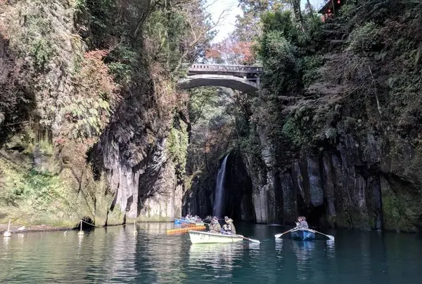 高千穂峡貸しボート乗り場