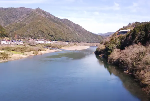 四万十川の駅 付近