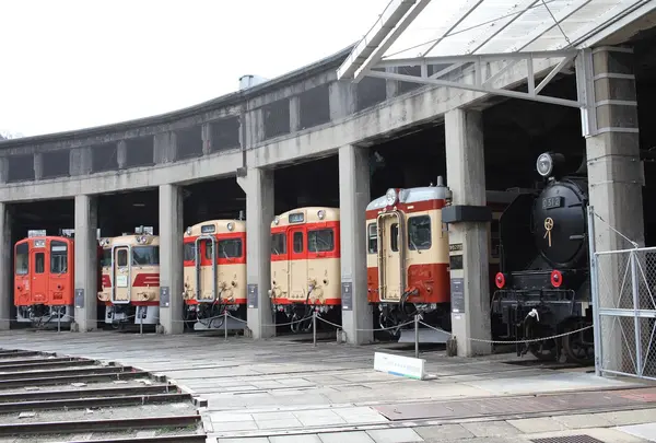 津山まなびの鉄道館(旧津山扇形車庫)
