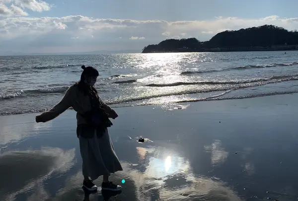 由比ガ浜海水浴場の写真・動画_image_744495