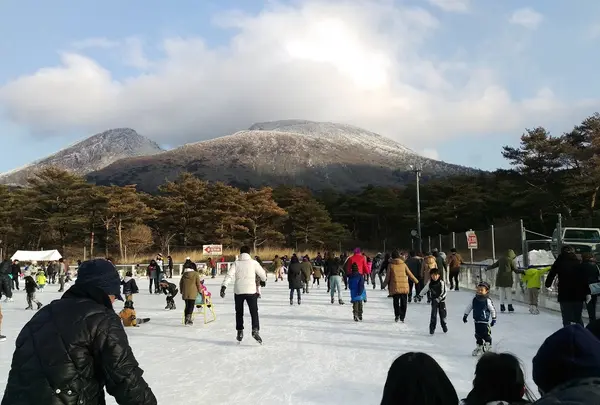 えびの高原野外アイススケート場