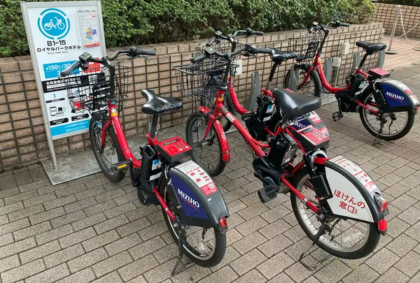中央区コミュニティサイクル サイクルポート B1-15.ロイヤルパークホテルの写真・動画_image_781998